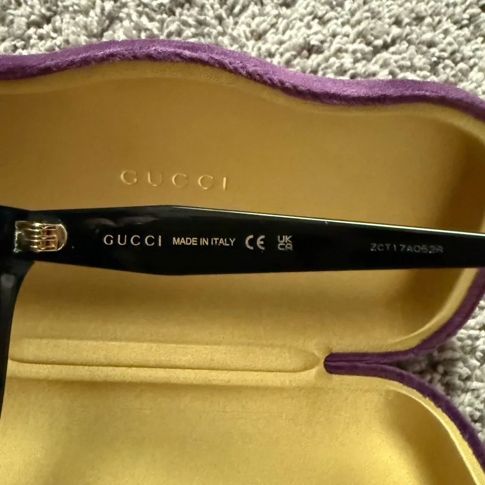 💎AUTHENTIC 💎Gucci sunglasses with case and dust bag - Picture 4 of 10